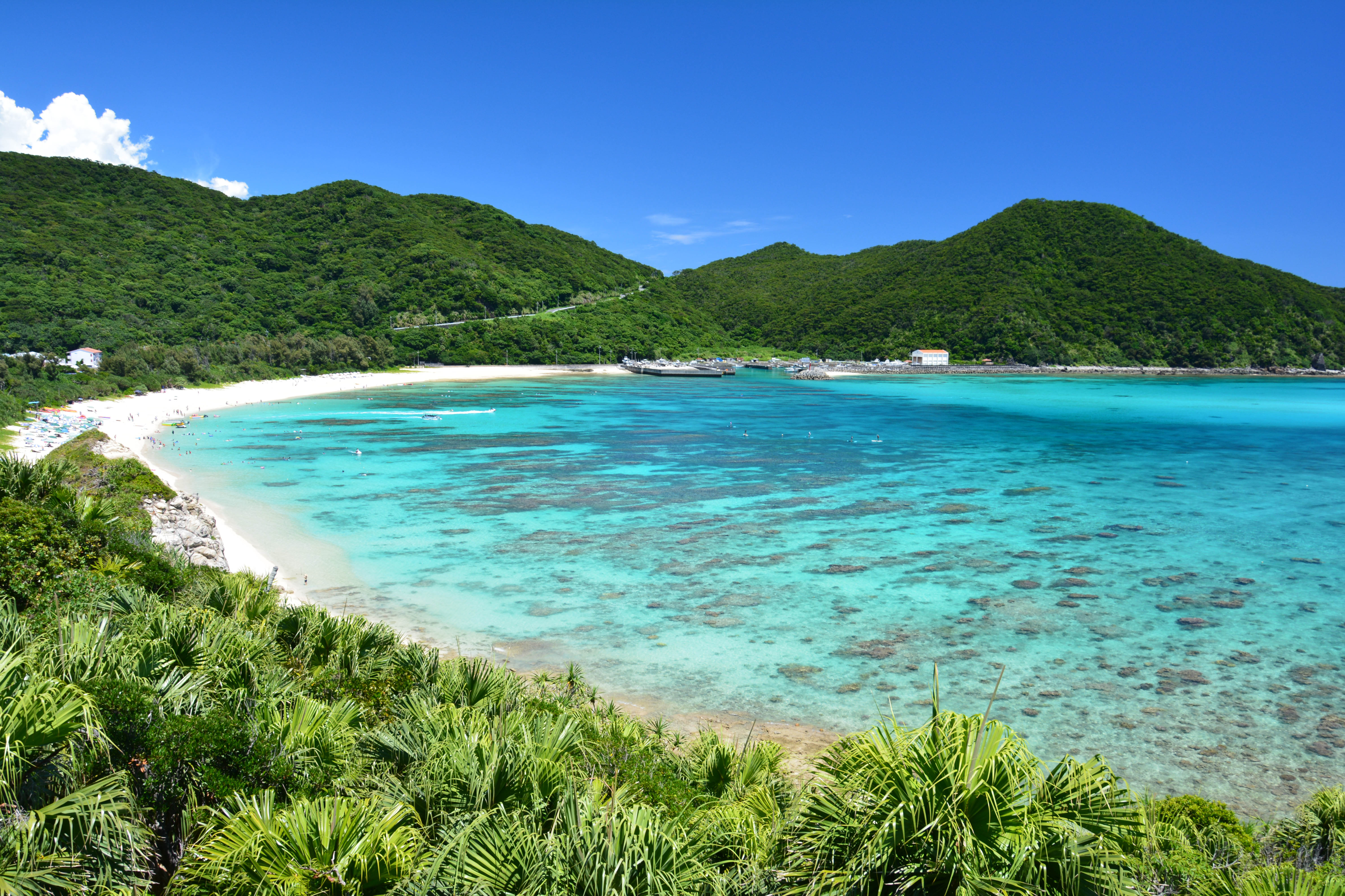 tokashiki island view