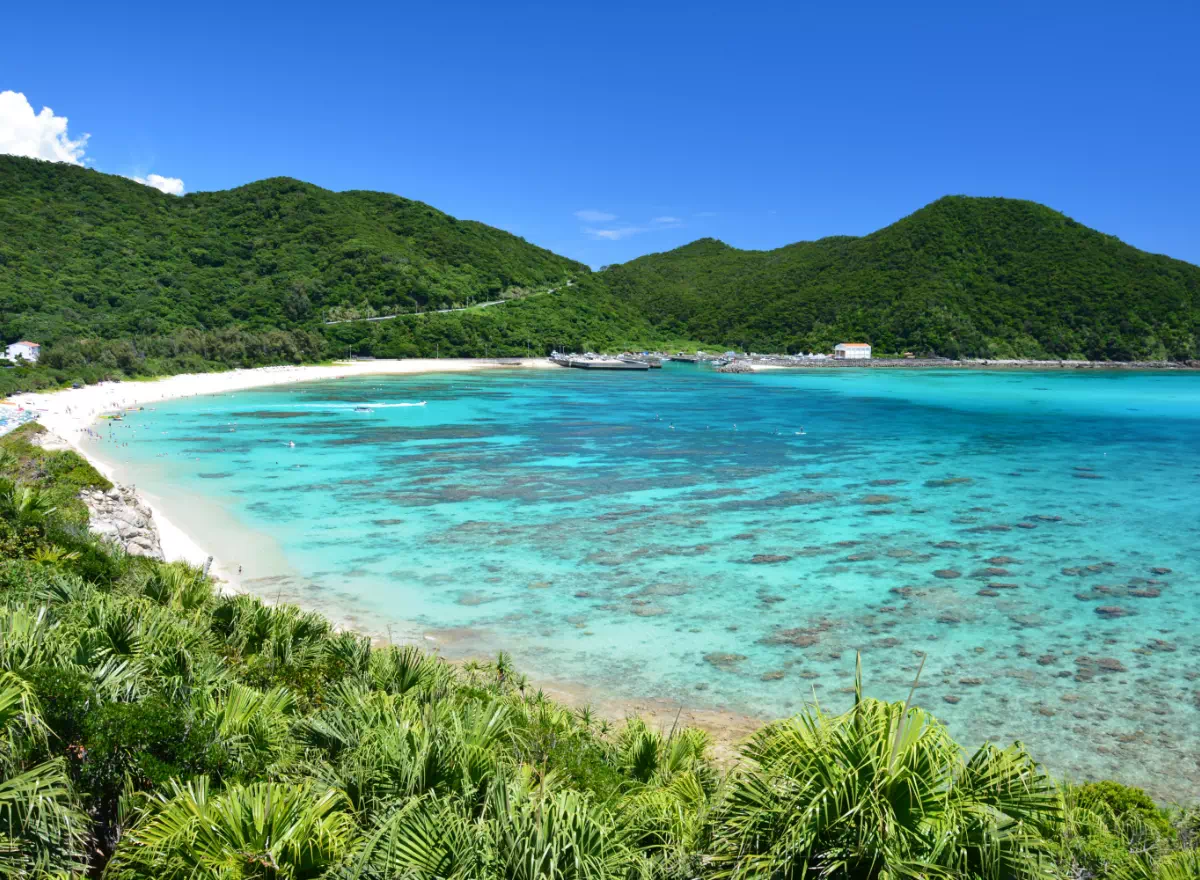 tokashiki island view