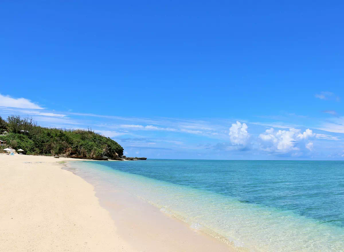 ikema island secluded beach