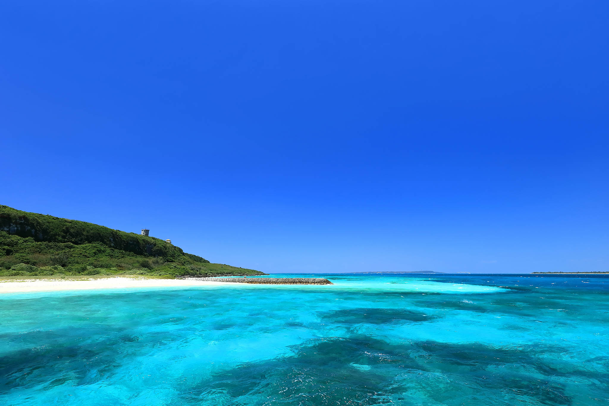 kurima island blue ocean
