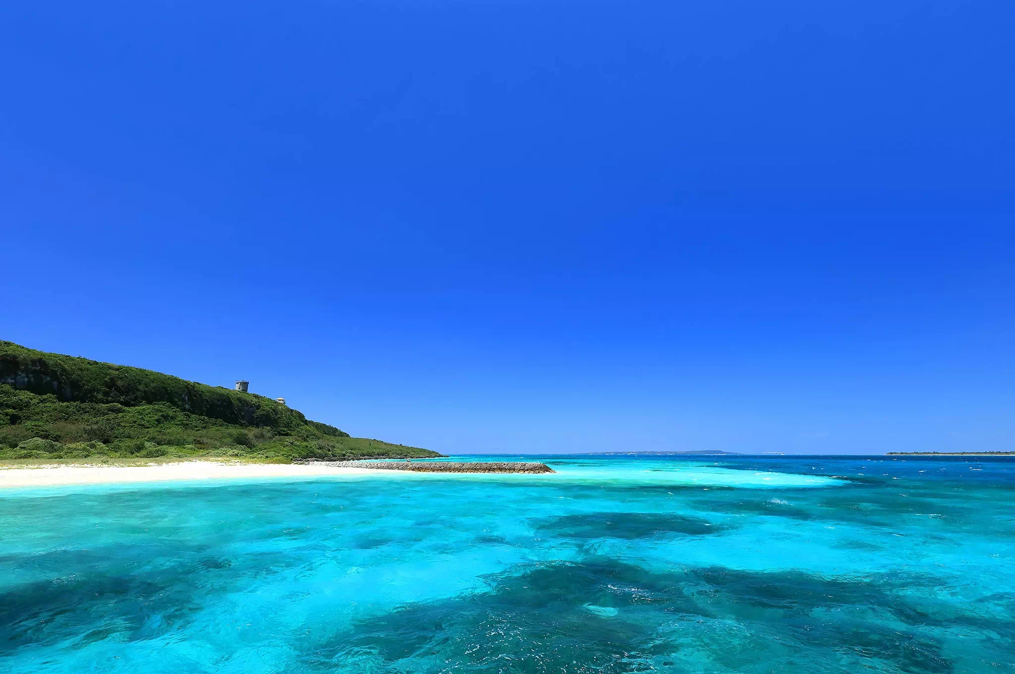 kurima island blue ocean