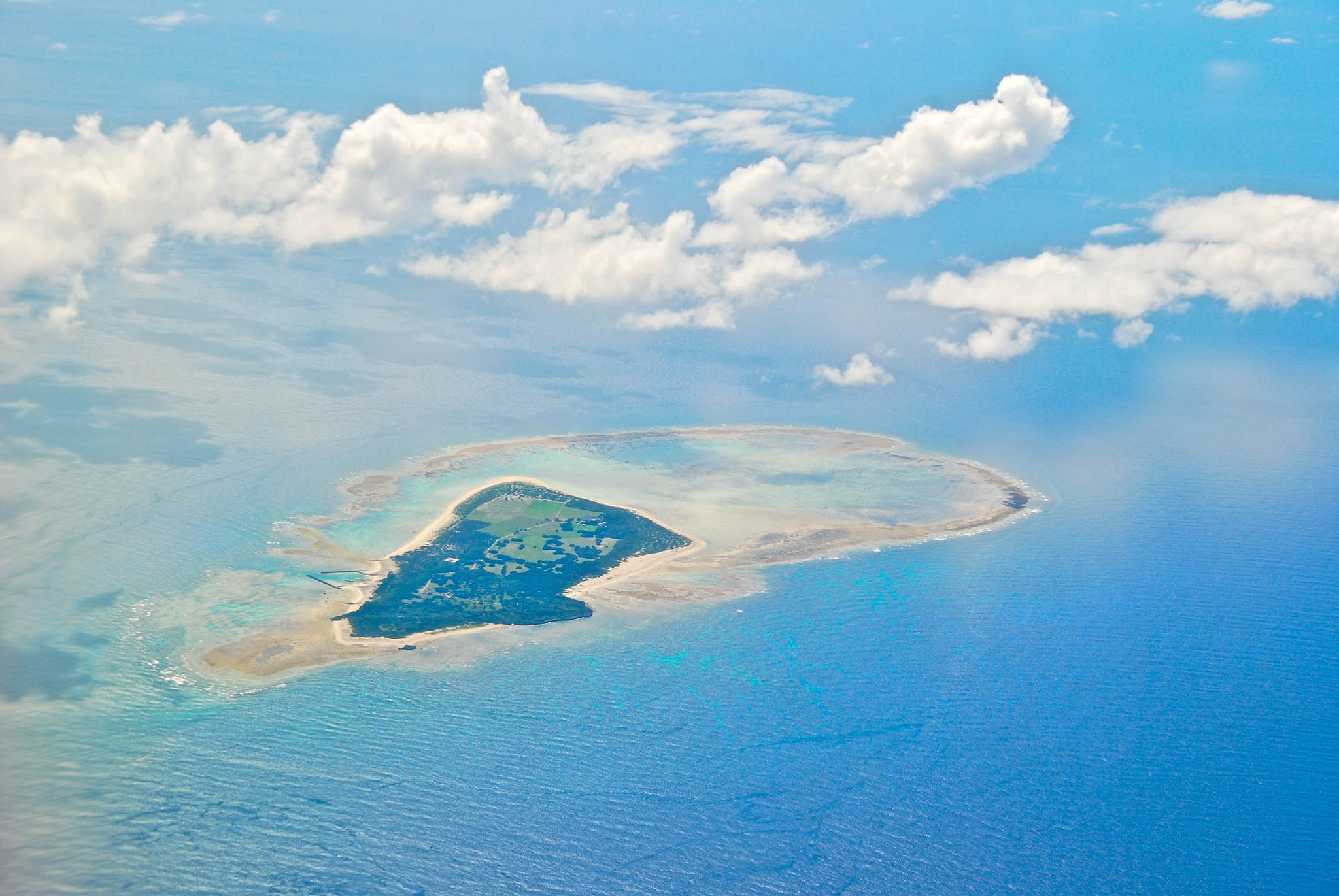 minna island from above