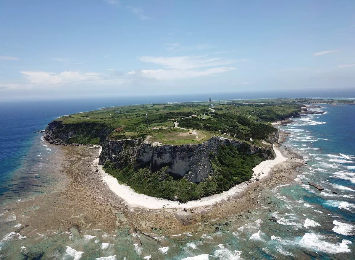 aguni island from above