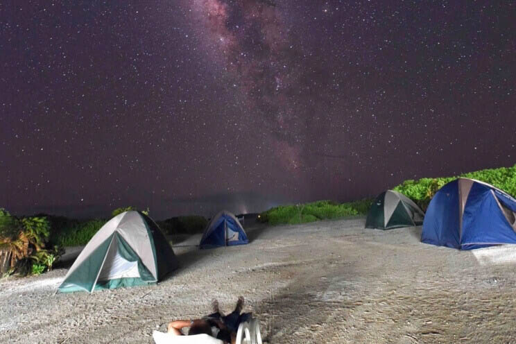 kayama island camping