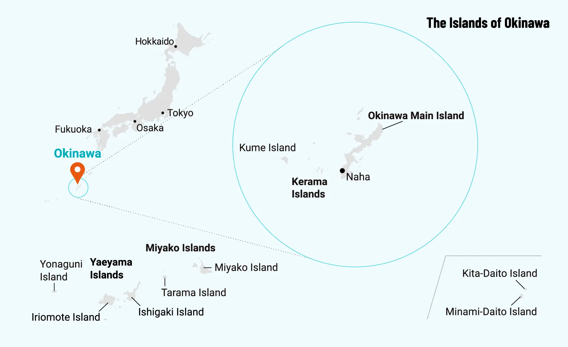 okinawa overview map