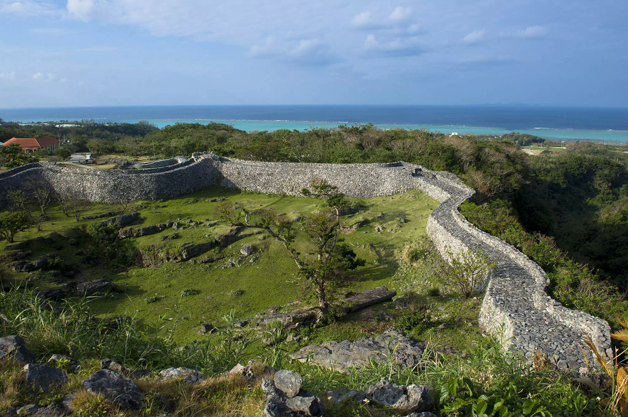 nakijin castle ruins