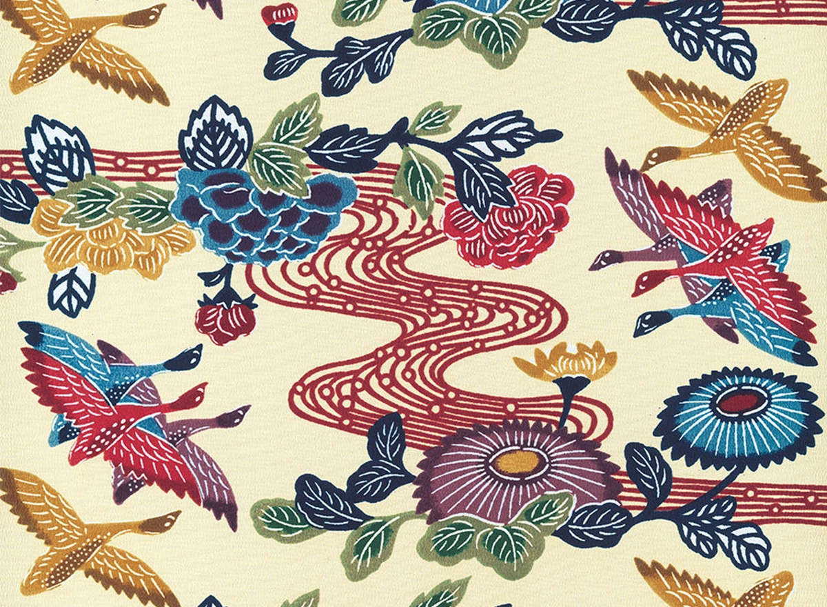 traditional dyeing ryukyu bingata