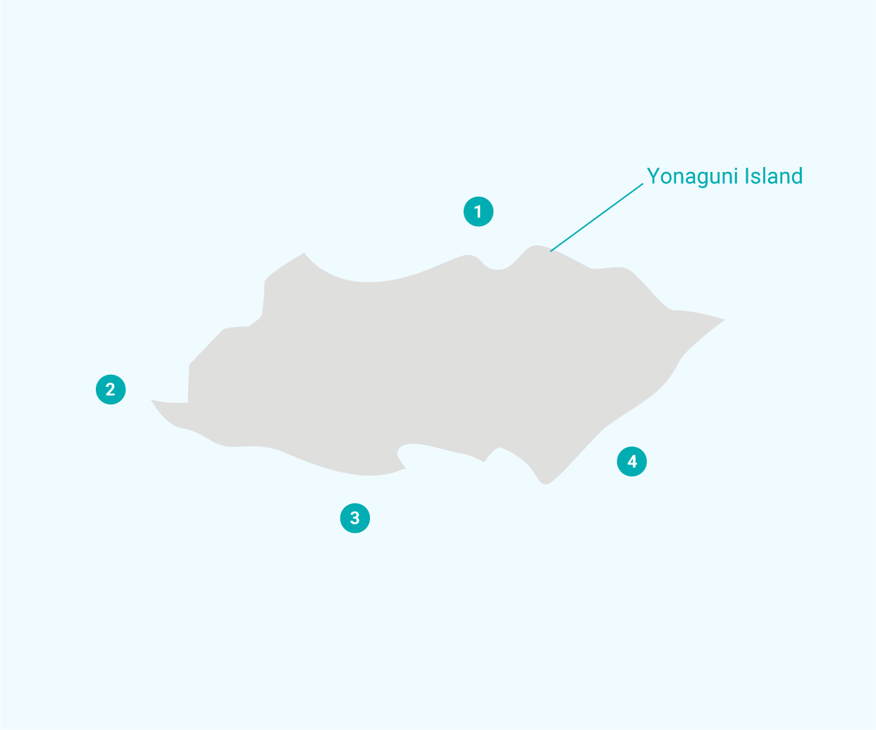 Yonaguni Monument Map