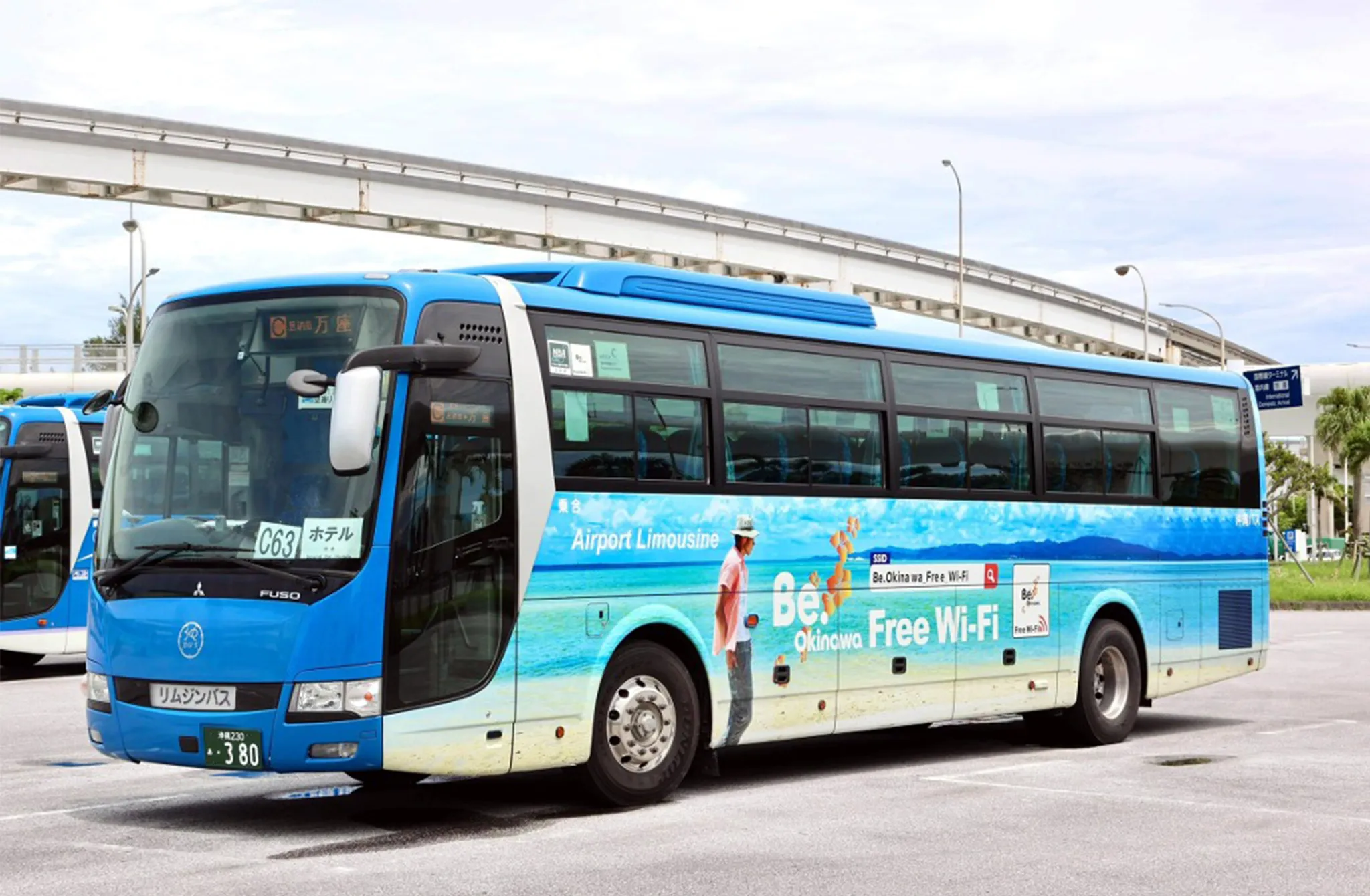 okinawa airport limousine bus