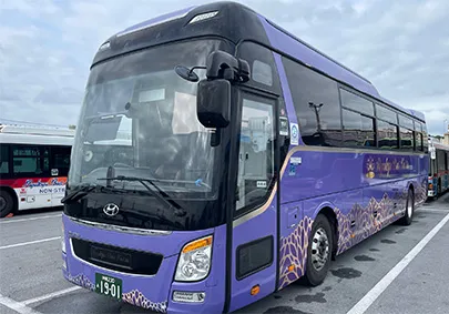 okinawa tour buses
