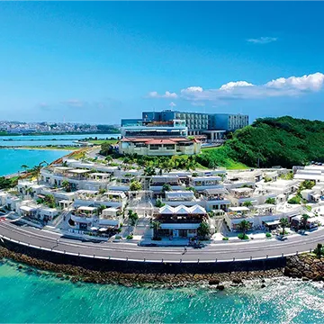 senagajima umikaji terrace aerial view