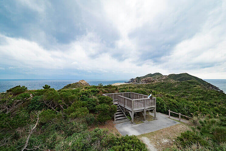 渡嘉敷島的瞭望台