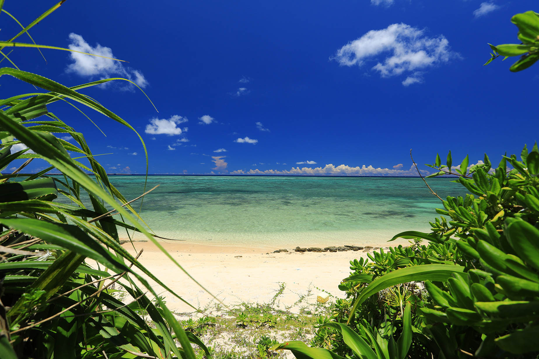 多良間島的海灘風景