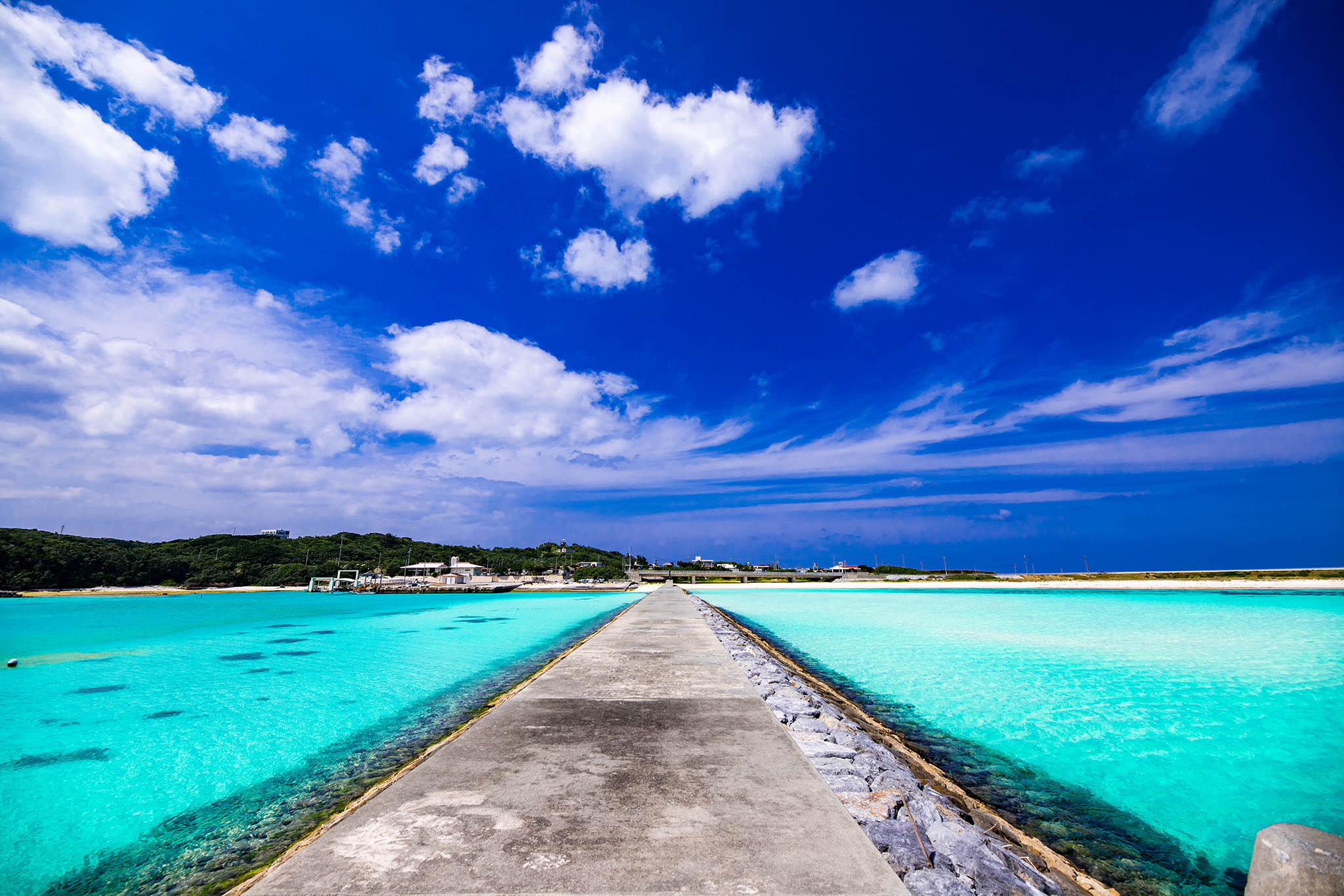 noho island concrete wharf