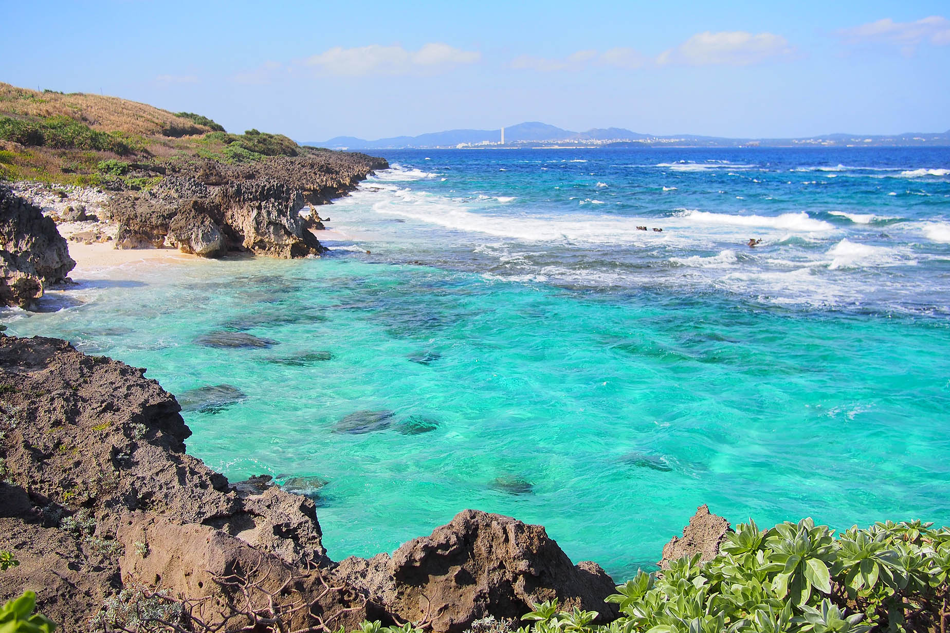 december okinawa scenery