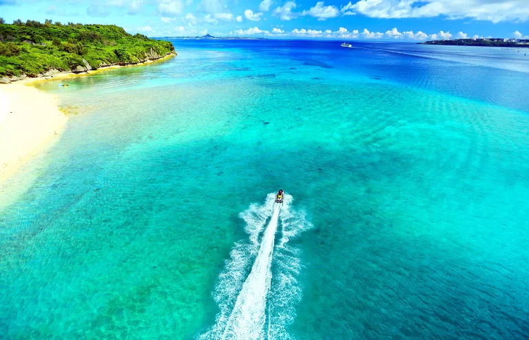 sesoko island bird eye view