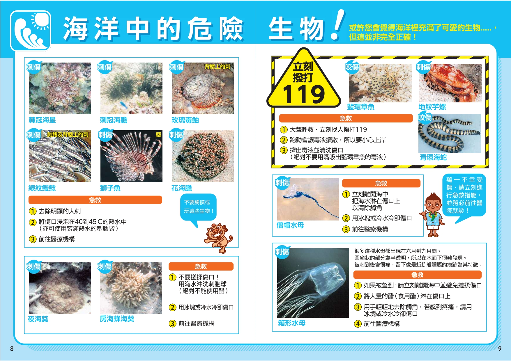 海中的危險生物