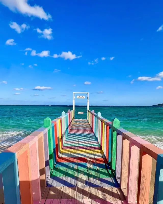 Did you know Uppama means “big beach” in Okinawan?⛱️

📍Nakijin  Uppama Beach 

Uppama Beach in Nakijin is famous for its colorful piers and perfect photo spots📸 Just steps from Resort Hotel Bel Paraiso’s back entrance, it’s easy to access—open to all, guests or not!🤩 Swimming season runs April to September, 9 AM–6 PM, with jellyfish nets and lifeguards for safe fun🏊‍♀️

Want tips on staying safe in the sea? Check out our story!

📸Photo by @mrn_starrysky
Have your own Okinawa memories to share? Tag your post with both #visitokinawajapan and #beokinawa for a chance to be featured next!

#Okinawa #Okinawaprefecture #Visitokinawa  #Exploreokinawa #Discoverokinawa #Traveltips #Japantraveltips #Okinawalovers #Okinawasggo #Nakijin #Okinawanakijin #Nakijinokinawa #Northernokinawa #Northokinawa #Beach #Uppamabeach #Beachlovers #Okinawabeach #Beachswim #Summer #Okinawasummer #Summerswim #Beachseason #Swimseason #Swimmingseason #Swimminglovers #Okinawasea #Okinawaseaside