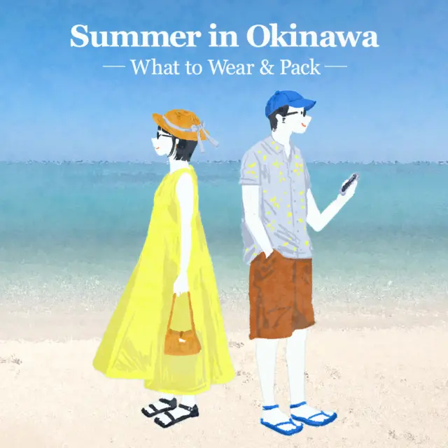 Planning a summer trip to Okinawa? Here’s what to pack and look out for!☀️🌺
From July to September, Okinawa is warm, sunny, and full of outdoor adventures.
To make the most of your trip, a little preparation goes a long way!

☀️Dress for the weather
Choose lightweight, breathable clothing, and don't forget a hat, sunglasses, and a light outer layer. Air conditioning can be quite cool indoors and on public transport, so an extra layer comes in handy.

🎒Summer essentials
• Sunscreen
• Hat & sunglasses
• Reusable water bottle
• Towel
• Insect repellent
• Umbrella or rain jacket
• Waterproof bag
• A change of clothes

🌦️Be ready for changing weather
Summer showers can appear suddenly, and July to September is also typhoon season. Be sure to check the weather forecast and transportation updates before heading out.

🌊Take it slow outdoors
Whether you're exploring the islands or enjoying the beach, remember to stay hydrated, take regular breaks, and avoid spending too much time under the midday sun.

Pack smart, stay comfortable, and enjoy everything Okinawa has to offer this summer!
🔖Save this guide for your next Okinawa adventure🌴

#VisitOkinawa #Beokinawa #Okinawasummer #TravelTips #Okinawasummertips