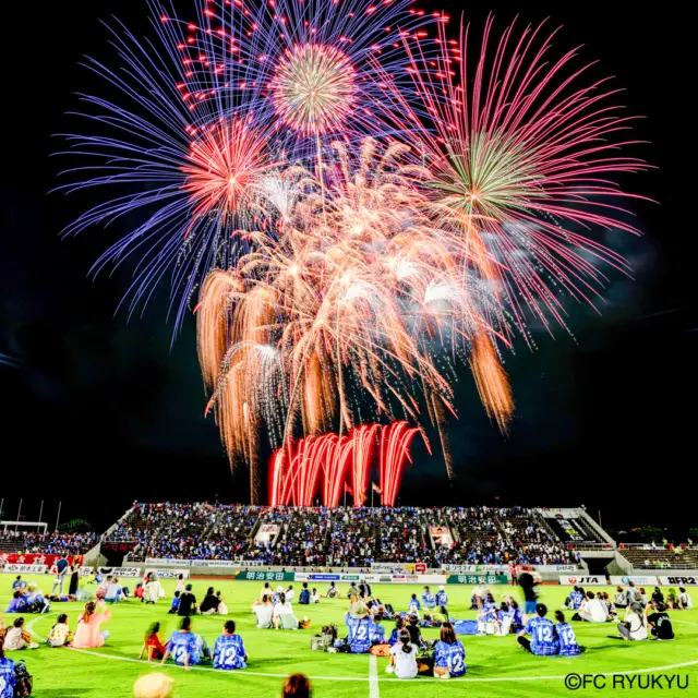 A summer night in Okinawa, where soccer meets fireworks! ⚽️🎆

📆 August 29, 2026 / All-Island Soccer Festival
📍 Okinawa Prefecture Athletic Stadium, Okinawa City

Looking for a different way to experience summer in Okinawa? Beyond the beaches and festivals, cheer alongside local fans at an exciting FC Ryukyu's All-Island Soccer Festival this summer⚽️🙌

More than just soccer matches, the festival features family-friendly activities, special programs, and interactive experiences for all ages. Before or after the game, enjoy festival activities, food, and other event programs as part of the summer celebration🍽️✨

As the sun sets, the celebration continues with a spectacular fireworks display, making it the perfect summer evening🎇

💬 Would you add a soccer match to your Okinawa itinerary?

🌐For more information: FC Ryukyu OKINAWA @fcryukyu

#VisitOkinawa #Beokinawa #Okinawafestival #Okinawasports #Sportslovers
